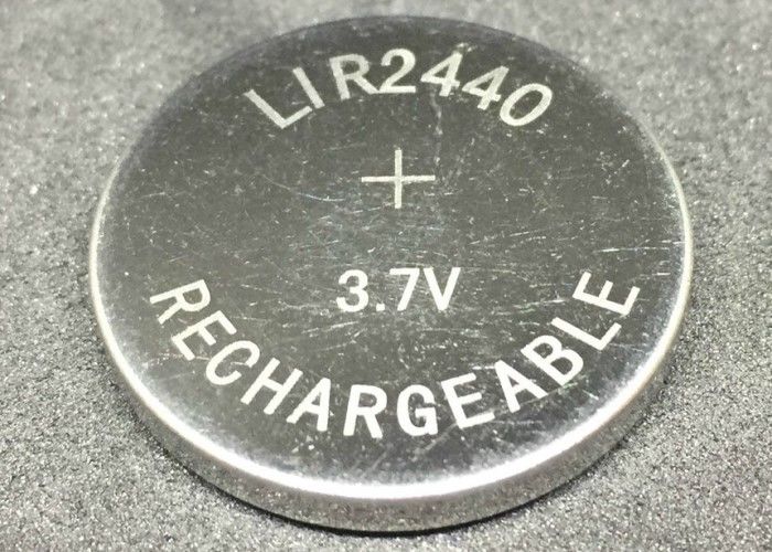 Small Size Li Ion Button Cell 90mAh  LIR2440 Stable Reliable Work Easy To Install